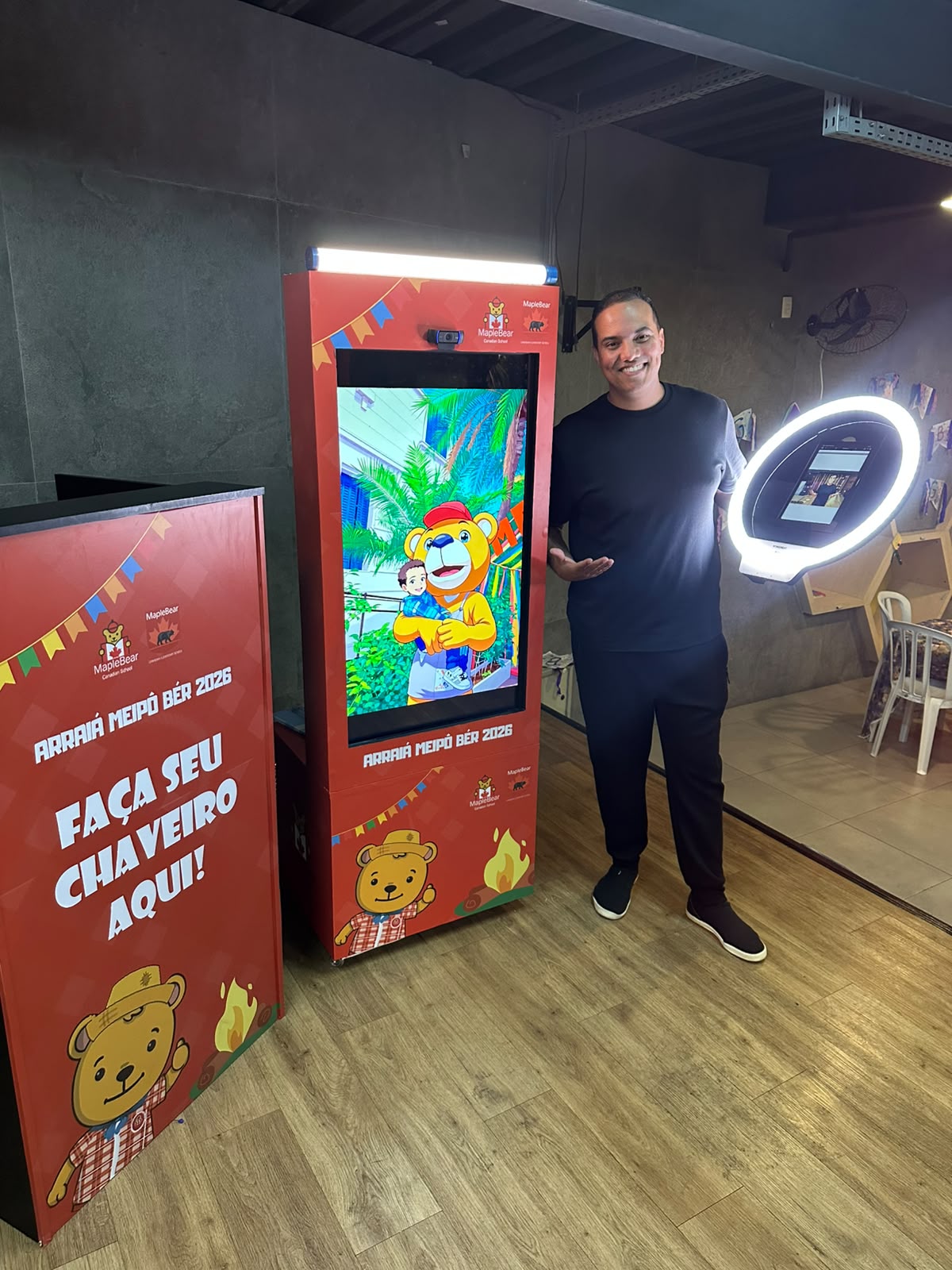 Ativação de evento produzida pela Pixel Ativações