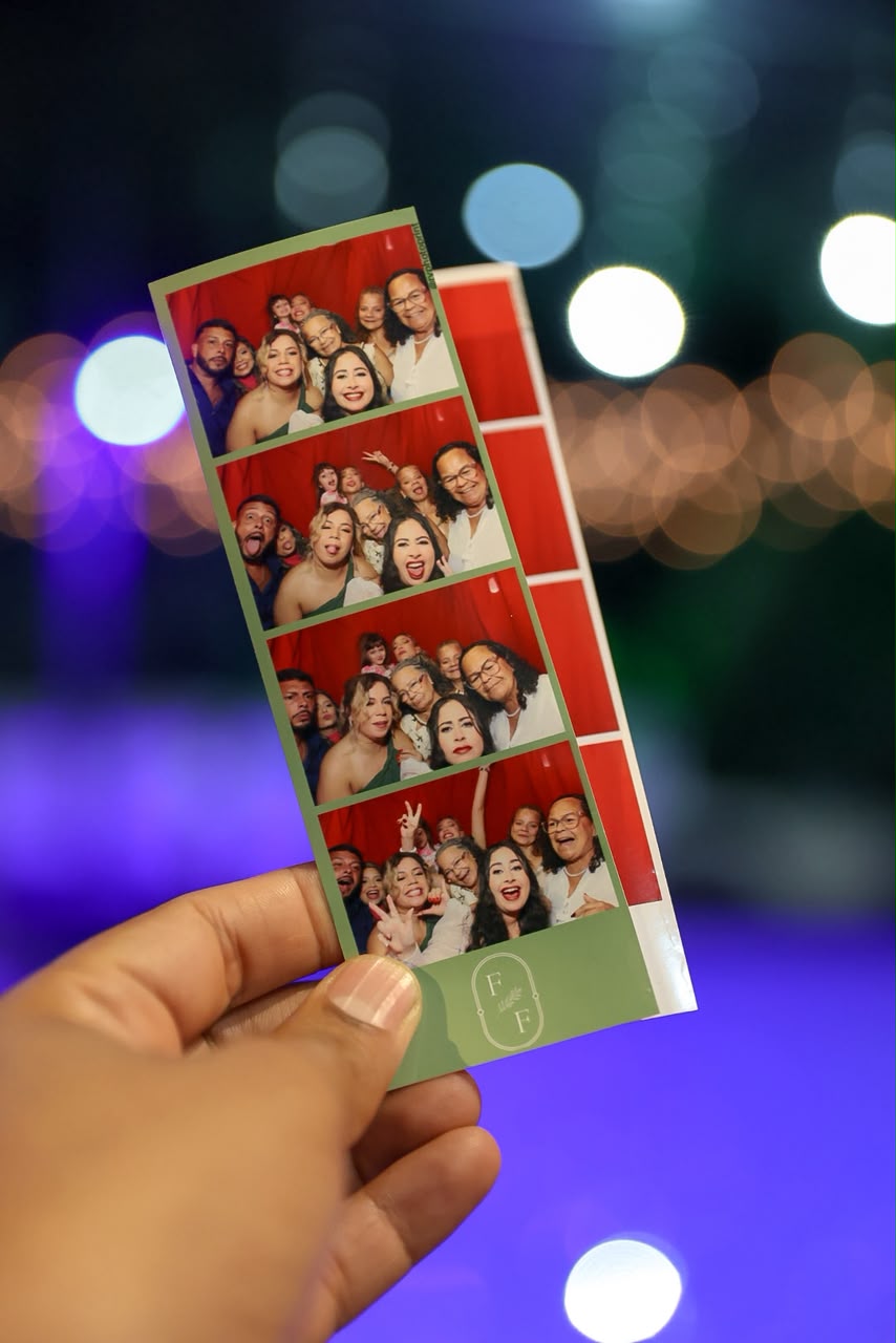 Cabine de fotos personalizada para evento